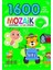 1600 Mozaik Çıkartmalı Boyama Kitabım Yeşil Kitap 1