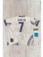 Real. Madrid. Vini Jr 7 Dragon Desenli Özel Tasarım Çocuk Forması 3 Lü Set Beyaz 1