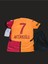 Kerem. Aktürkoğlu. 7 Sarı-Kırmızı .galatasaray. Iç Saha Parçalı Çocuk Forması Forma+Şort+Çorap 3