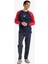Pijama Takımı Regular Fit Baskılı Uzun Kollu Üst Uzun ALT G2905AX25WN 1