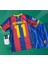 2010 Barcelona Iç Saha #11 Neymar Jr. Çocuk Futbol Forması 4lü Set 3
