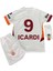 Galatasaray. Yeni Sezon M.icardi Çocuk Beyaz Futbol Forması 3