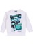 Baskılı Erkek Çocuk Kırık Beyaz Sweatshırt D5WB-SWT3018 1