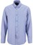 Slim Fit Düğmeli Yaka Armürlü Mavi Erkek Gömlek Maydos-Y 430 2