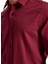 Slim Fit Gömlek Yaka Düz Bordo Erkek Gömlek F5WM-GML 2574 5