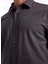 Slim Fit Gömlek Yaka Düz Antrasit Melanj Erkek Gömlek F5WM-GML 2574 4