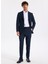 Bağlamalı Bel Slim Fit Lacivert Erkek Takım Elbise Soho-Jersey-Jogger-Db 1