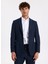Bağlamalı Bel Slim Fit Lacivert Erkek Takım Elbise Soho-Jersey-Jogger-Db 2