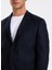 Slim Fit Lacivert Erkek Diyagonal Ceket Leka 4