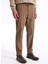 Bağlamalı Bel Duble Paça Jogger Açık Haki Erkek Pantolon F5WM-PNT 2537 2