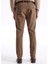 Bağlamalı Bel Duble Paça Jogger Açık Haki Erkek Pantolon F5WM-PNT 2537 5