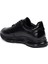 Siyah Sneakers Hakiki Deri Erkek Ayakkabı 3