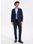 Slim Fit Sumos Yaka Çizgili Açık Mavi Erkek Gömlek F5WM-GML 2582 3