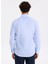 Slim Fit Sumos Yaka Çizgili Açık Mavi Erkek Gömlek F5WM-GML 2582 4