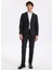 Normal Bel Slim Fit Siyah Erkek Takım Elbise Oxford- 2- P- B- Cıty 1