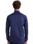 Slim Fit Sumos Yaka Düz Lacivert Erkek Gömlek F5WM-GML 2581 5