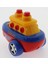 Sürtmeli Kırılmaz Kırmızı Hızlı Gemi Kız Erkek Çocuk Oyuncak Eğitici Oyuncaklar 3