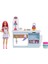 HGB73 Barbie Pasta Dükkanı Oyun Seti Kız Erkek Çocuk Oyuncak Eğitici Oyuncaklar 2