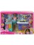 HNK99 Barbie Brooklyn ve Malibu'nun Sahildeki Yiyecek Standı Kız Erkek Çocuk Oyuncak Eğitici Oyuncak 1
