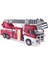 Die Cast Model Çek Bırak Asansörlü Itfaiye Kamyonu Kız Erkek Çocuk Oyuncak Eğitici Oyuncaklar 1