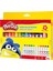 Play-Doh Jumbo Keçeli Kalem Karton 12 Renk 8 mm Kız Erkek Çocuk Oyuncak Eğitici Oyuncaklar 1