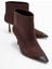Rassel Kahverengi Süet Mat Burunlu Kadın Ince Topuklu Bot 1