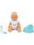 Boubou Altını Islatan Sesli Bebek Seti 30CM - S02030121 Kız Erkek Çocuk Oyuncak Eğitici Oyuncaklar 2