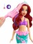 HLW00 Disney Prenses Muhteşem Renk Değiştiren Saçlı Deniz Kızı Ariel Kız Erkek Çocuk Oyuncak Eğitici 3