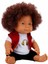Kıvırcık Saçlı Curly Bebek 35CM Kız Erkek Çocuk Oyuncak Eğitici Oyuncaklar 3