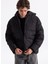 Siyah Erkek Mont 12278749_JJESOHO Puffer Hood Sn 4