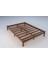 150CM x 200CM Ceviz Renk Doğal Masif Ahşap Butik Karyola Ceviz Renk Başlıksız 7