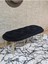 Ufo Oturak Bench - Gold Kaplama Telli Ayak - Oturak - Bench - Puf - Yatak Ucu Pufu Siyah Renk 100 x 50 Boyut/ebat 1
