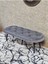 Ufo Oturak Bench - Siyah Boyalı Sivriltme Ayak - Oturak - Bench - Puf - Yatak Ucu Pufu Gri Renk 100 x 50 Boyut/ebat 4
