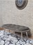 Ufo Oturak Bench - Krom Kaplama Sivriltme Ayak - Oturak - Bench - Puf - Yatak Ucu Pufu Kahverengi Renk 100 x 50 Boyut/ebat 4
