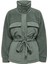 Yeşil Renk Kadın Mont Onlarıanna Padded Mıx Teddy Jacket 1
