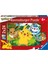 56682 Pokemon 2X24 Parça Ravensburger Puzzle Kız Erkek Çocuk Oyuncak Eğitici Oyuncaklar 1