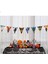 Techmrt Cadılar Bayramı Halloween Flama Bayrak Banner Süs 8 Li 3 Metre 1
