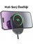 Hoco HW12 Kablosuz Şarjlı Araç Içi Havalandırma Manyetik Telefon TUTUCU-(5775) - M343B071-N65 4
