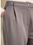 Standart Bel Relaxed Gri Melanj Kadın Pantolon PBF5WL-PNT9523 9