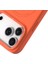 iPhone 17 Pro Uyumlu Kılıf M-Safe Şarj Özellikli Youngkit Morandi Serisi Kapak Turuncu 5