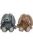 PB31603-23 Peluş Oturan Tavşan 23CM - 1ADET Stokta Olan Gönderilir Kız Erkek Çocuk Oyuncak Eğitici O 1