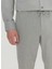 Bağlamalı Bel Normal Paça Jogger Gri Erkek Pantolon ACE001261525_GRI 3