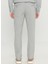 Bağlamalı Bel Normal Paça Jogger Gri Erkek Pantolon ACE001261525_GRI 4