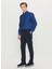 Bağlamalı Bel Normal Paça Jogger Lacivert Erkek Pantolon ACE001261525_LAC 3