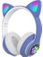Ally 23M Kedi Kulak Kulaküstü Bluetooth 5.0 Kablosuz Kulaklık LED IŞIKLI-(5775 - M485B799-N84 3
