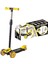 Cool Wheels Twist LED Işıklı 3 Tekerlekli Scooter Sarı Kız Erkek Çocuk Oyuncak Eğitici Oyuncaklar 1