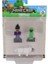 Pmı MC2020 Minecraft 3D Figür Toppeez 3lü Set Kız Erkek Çocuk Oyuncak Eğitici Oyuncaklar 1