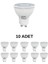 Horoz 001-064-0006 LED Ampul GU10 Duy 6W Beyaz Işık - 10’lu Paket 1