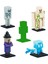 Pmı MC2040 Minecraft 3D Figür Toppeez 5li Set Kız Erkek Çocuk Oyuncak Eğitici Oyuncaklar 3