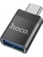 Hoco UA17 Erkek Type-C To Dişi USB Dönüştürücü Çevirici ADAPTÖR-(5775) - M050B477-N76050 1